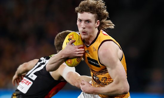 Emerging Hawk Josh Weddle loves to take the game on.