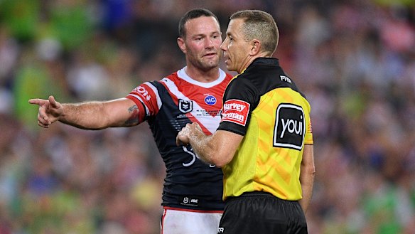 NRL refs are furious about the sudden return to one-on-field official.
