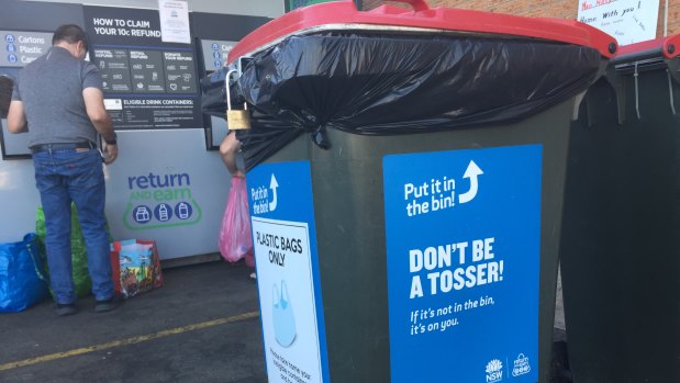 Use the bin or take it home, the NSW EPA has warned.