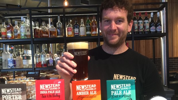 Newstead Brewing Company's chief executive Mark Howes