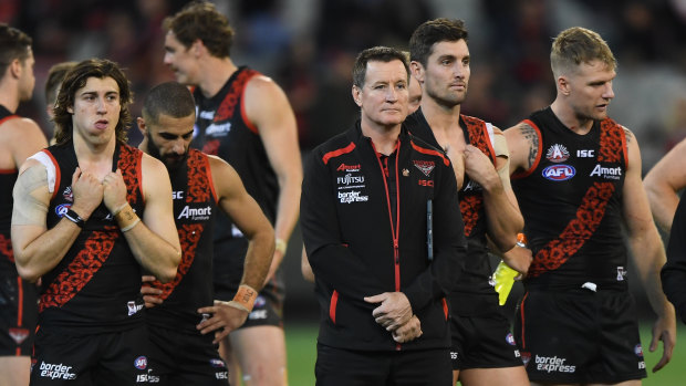 Essendon in AFL-approved defeat mode.