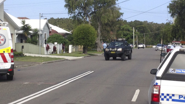 The homicide squad has been called in to investigate the car crash which lead to one man being fatally stabbed.