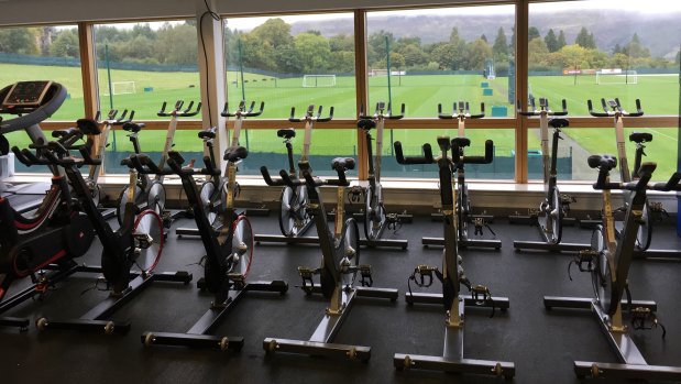 Celtic Football Club training facility at Lennoxtown, September 2018. 