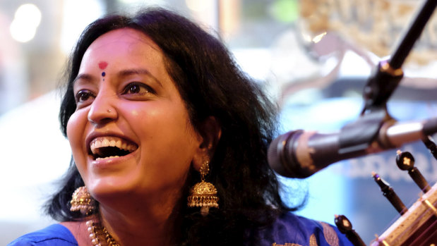 Indian classical musician Sarita McHarg