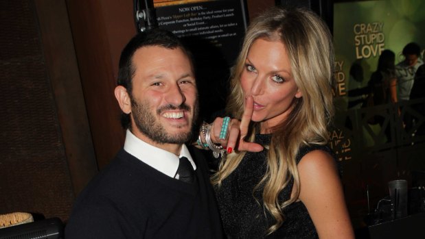 Danny Goldberg and Annalise Braakensiek in happier times.
