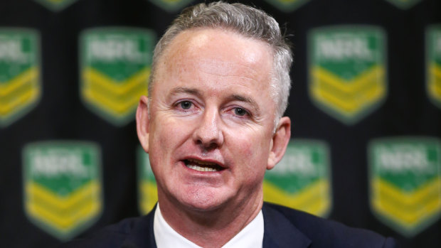 Nine chief executive Hugh Marks forced the NRL to swallow some bitter medicine.