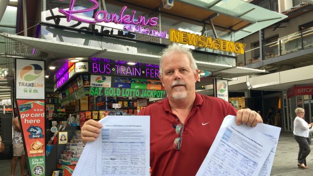 Ross Petersen, owner of Rankins on the Mall, launched paper and online petitions in the hope people power could beat Brisbane City Council.