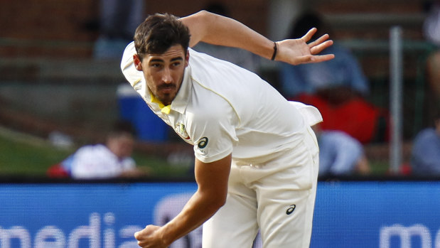 Juggling act: Australian coach Justin Langer is eager to manage Mitchell Starc's workload.