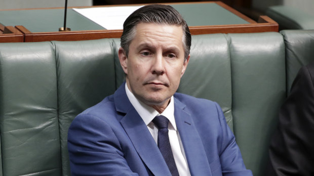 Mark Butler has refused to back Labor's former 45 per cent emissions reduction target. 