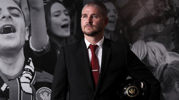 Newly appointed Wanderers head coach Carl Robinson.