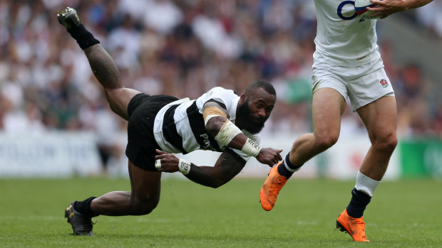 Semi Radradra gave international rugby a taste of what was coming while representing Barbarians.