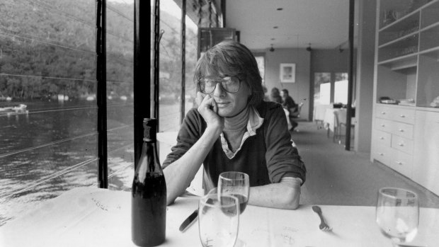 Tony Bilson at his Berowra Waters restaurant on the Hawkesbury in September 1981.