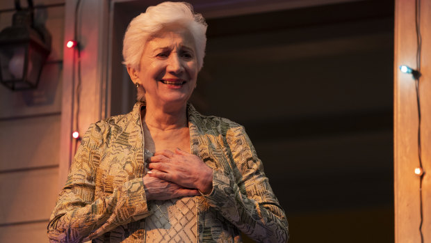 Olympia Dukakis’ character, Anna Madrigal,
is the focus of attention as she turns 90 in
Armistead Maupin’s Tales of the City.