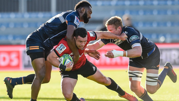 The Brumbies couldn't hold off the Crusaders in a second half onslaught.