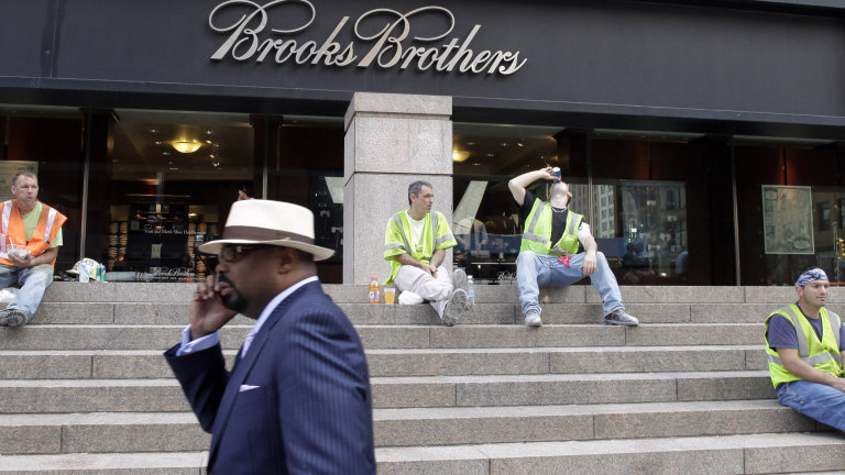 Brooks Brothers goes bankrupt 