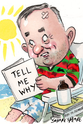 Labor leader Anthony Albanese has some reading to do this summer.
