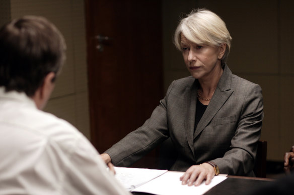 Helen Mirren as DCI Jane Tennison in Prime Suspect.