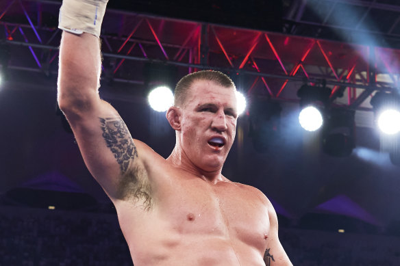 After defeating Mark Hunt in an epic battle, Paul Gallen has his sights set on another combat sports legend.