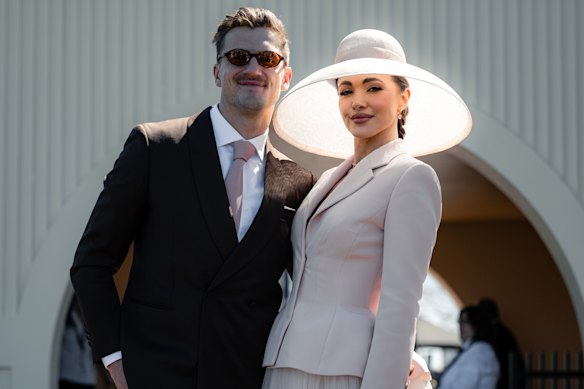 Olivia Molly Rogers and partner Hugo Breakey