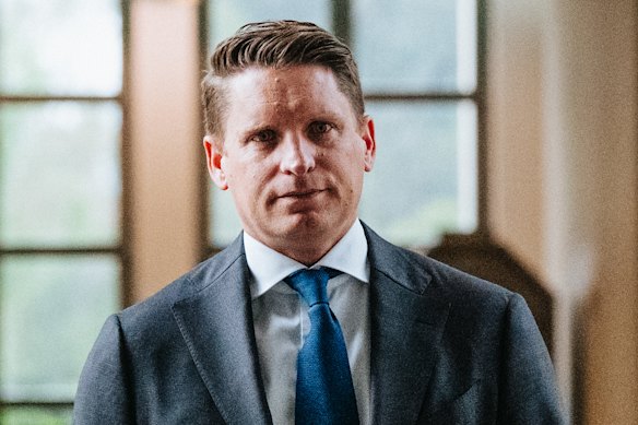 Shadow home affairs minister Andrew Hastie.