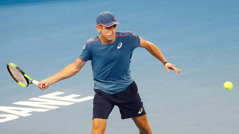 High praise: Jo-Wilfried Tsonga has likened Alex De Minaur to Lleyton Hewitt