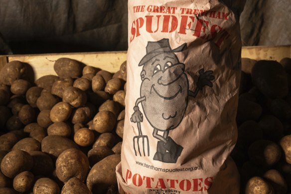 The all-important spuds. 