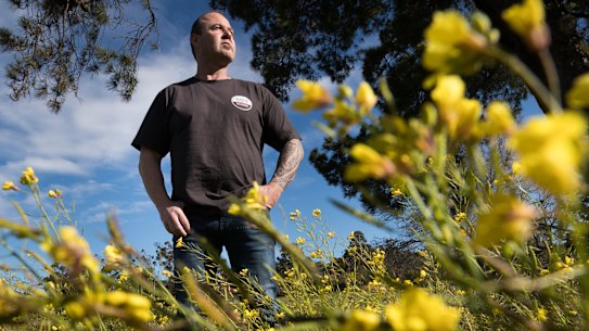 Brad Moore, who is an ambassador for Solider On, says mindfulness has changed his life.