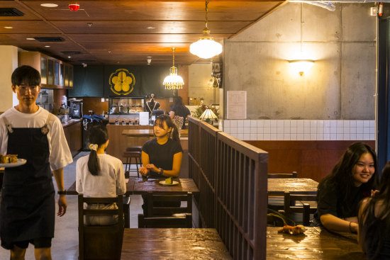 Omo cafe is styled on Tokyo’s kissaten.