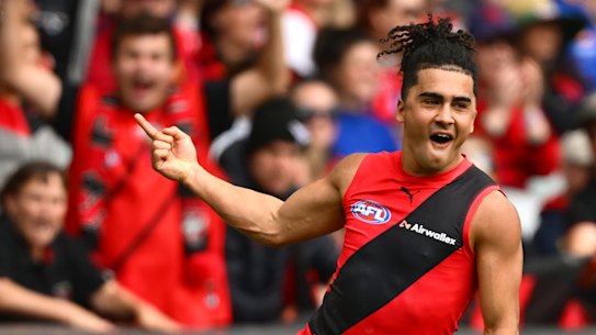 Bombers young gun Isaac Kako.