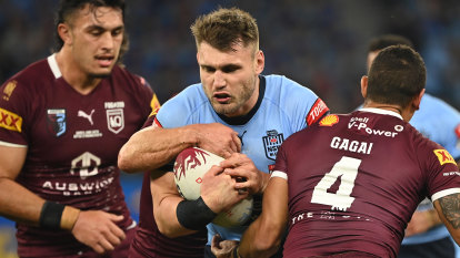‘Vomiting in the shower’: How NSW nearly lost a player during warm-up