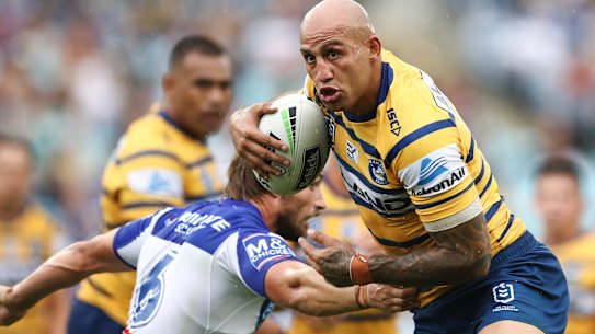 Blake Ferguson's carries out of his own half are invaluable.