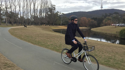 Canberra's Airbike trial hasn't gone quite as expected so far