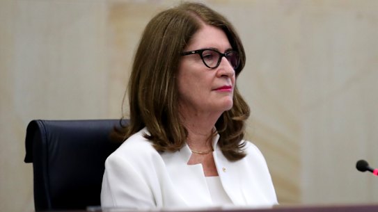 Royal Commissioner Lynelle Briggs.