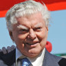 Legend: Bart Cummings after winning the 2008 Melbourne Cup with Viewed.