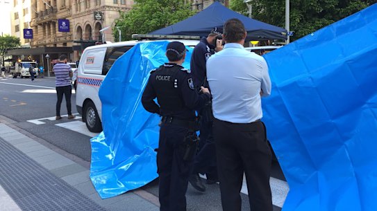 Extinction Rebellion South-East Queensland (SEQ) protest in Brisbane's CBD on June 18, 2019. PHOTO: Lucy Stone.