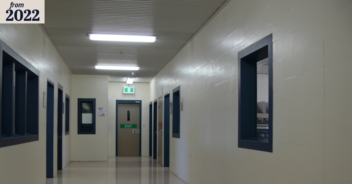 South-east Qld prison still in lockdown after inmates climb onto roof