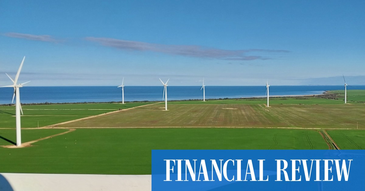 AGL-run South Australian wind farms up for sale with $400m price tag