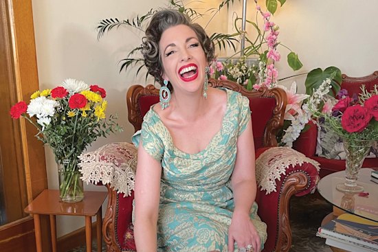 The author with her ‘soulmate’ Blinky.