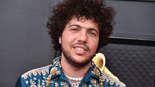 Benny Blanco at the Grammy Awards in April.