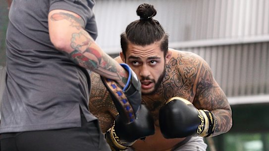 Tyson Pedro will make his return to the octagon on Sunday (AEST).