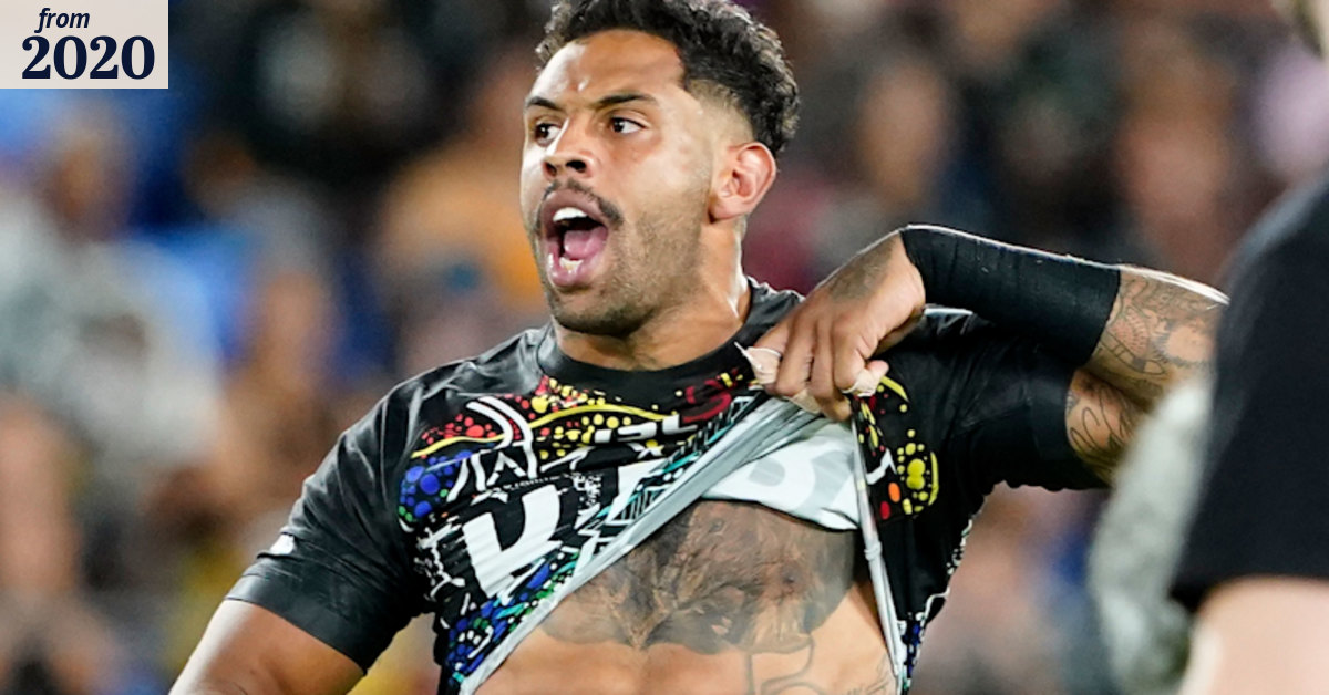 NRL 2020: Skin in the game - Addo-Carr's tribute to iconic moment