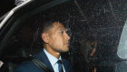 Israel Folau leaves his tribunal earlier in May.