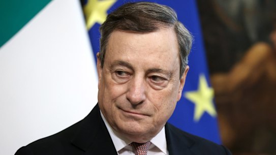 Italian Prime Minister Mario Draghi is on the way out.