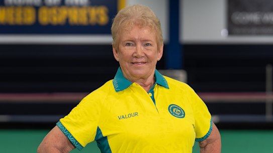 Jacky Hudson will represent Australia in lawn bowls at the Commonwealth Games