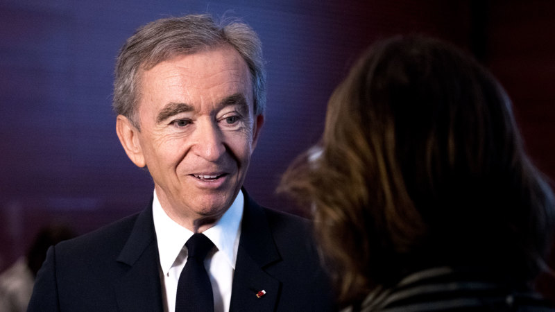 Louis Vuitton owner Bernard Arnault supplants Jeff Bezos as the