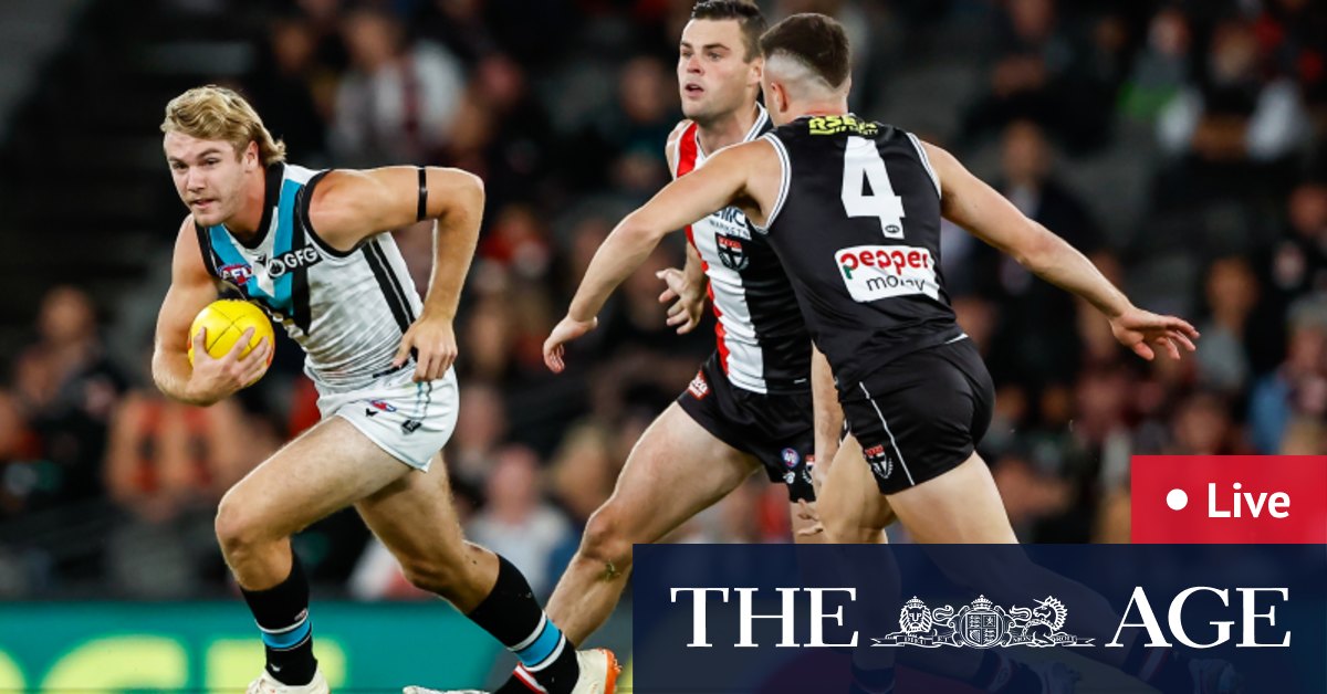 AFL 2023 round 7 LIVE updates St Kilda Saints v Port Adelaide Power