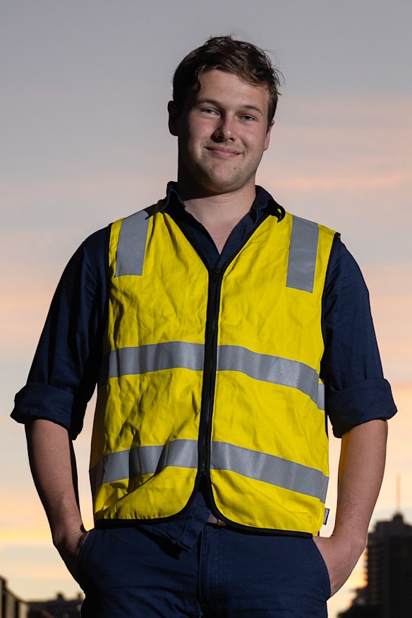 Commerce graduate Ash Bryan hated multistage interviews for marketing roles – and took up a refrigeration apprenticeship instead.
