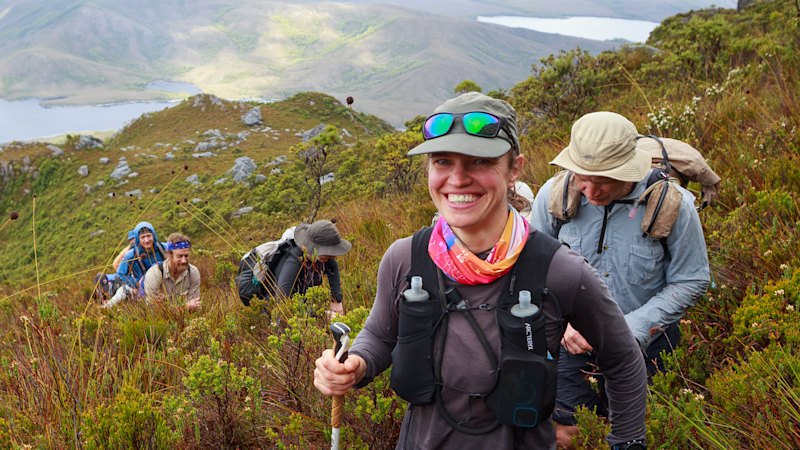 Her physio was horrified, but Becca didn’t let a torn knee ligament stop her reaching a milestone