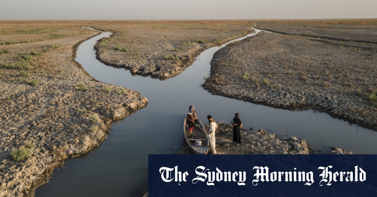 Mesopotamia, home to the gardens of Babylon and Eden, is running dry