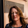 Greens MP Abigail Boyd enters parliament.